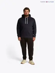 Tommy Hilfiger Blue Plus Essential Fleece Hoodie (AW8560) | $208