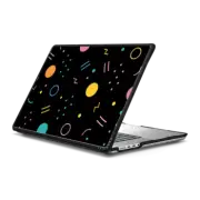 MacBook Pro 16-inch (M1 - M4) Impact Case Colorful Shapes (Black)