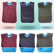 1-3Pcs Adult Bibs Waterproof Mealtime Protector Disability Aid Clothes Apron Men