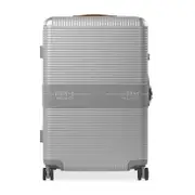 Fpm Milano Bank Zip Deluxe Extra Large Checked Suitcase