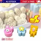 3X Flower Bread Mold Cake Toast Bento Maker Sandwich Cutter Rabbit Crust CookV$