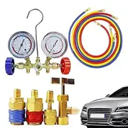 AC Diagnostic Tool | Professional Multifunctional AC Freon Gauge - Car Mechanic Supplies, Refrigeration System Accessories for Home Air Conditioner