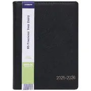J.Burrows B5 Week to View Portfolio FY25/26 Diary Black