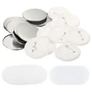 2.26" Blank Button Making ,10PCs Round Badge Part for Button Maker Machine