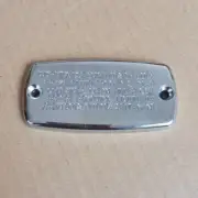 Chrome Front Brake Fluid Reservoir Cover Cap for Honda Interstate VT1300CT 10-15