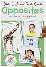 Hinkler Slide & Learn Opposites Flash Cards
