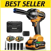 1000N.m Cordless Impact Wrench 20V - High Torque, Dual Battery Power, LED Light