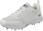 Gunn & Moore GM Spike Cricket Shoes | Premium Breathable Microfibre PU Upper | 2-Tone TPU Outsole | with Moulded Pimples | Available in Sizes UK Junior 1-6 and UK 7-13