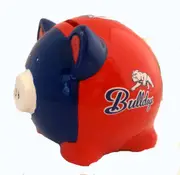 Western Bulldogs AFL Piggy Bank Pig Money Box