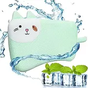 VEMBAP Kid Pillows for Sleeping, Memory Foam Toddler Pillow for Kids,Cool Flat Pillow, Ultra Thin Design,Easy to Carry for Traveling or Camping (Age 2 to 15)
