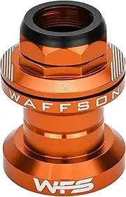 AH.47 HS09ZQORG Wheel Headsets 1" Thread Ball Bearing External Shell Orange
