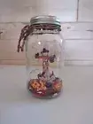 Fall Solar Lantern Outdoor Garden Patio Deck Decor Scarecrow Pumpkin Fairy Light