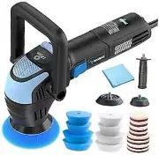 3&2inch Mini Polisher Buffer Polisher, Random Orbital Polisher 750W with