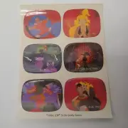 Dragons Lair Stickers Giddy Goons Cartoon Scratch Sniff Sheet Don Bluth Vintage