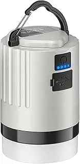 Camping Lantern Rechargeable, Tent Outdoor Rechargeable Lights, Waterproof Outdoor Torch, Lighting Devices, 4 Light Modes for Night Walks