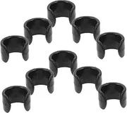 TOGEVAL 20pcs Mic Cable Holder Clips Clips for Stand Tripod and Bracket Durable Cable Management for Microphone and More
