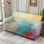 Blur Mask Lines Stretch Sofa Cover Lounge Couch Slipcover Recliner Protector