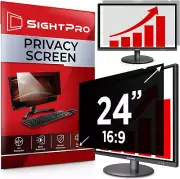 24Inch 16:9 Computer Privacy Screen for Monitor Privacy Shield and Anti Glare