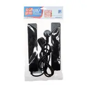 Jackson 4 Way Power Board 90cm 2 Pack - Surge Protected Power Strip