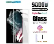 Galaxy Note 10 Screen Protector Tempered Glass 3D Curved Full Adhesive UV Glass film[Fingerprint Sensor Compatible] for Samsung Galaxy Note 10 5G 6.3 Inch