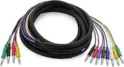 SWAMP Insert Snake - 8x 1/4" Mono to 4x 1/4" TRS - 3m