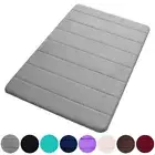 Kitchen Toilet Memory Foam Shower Carpet Bath Mat Bathroom Rug Non Slip