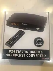 Craig Digital to Analog Broadcast Converter with Remote Control CVD509