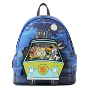 Loungefly WB 100 Looney Tunes Scooby-Doo Mashup (Glows In The Dark) Mini Backpack - New, With Tags