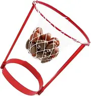 2Sets Poo Throwing Basketball Headband Game Outdoor Fun for Includes Poo Basketball Stand for Parties Family Gatherings