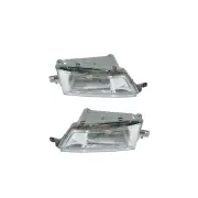 Pair of Right & Left Side Headlight for Daewoo Cielo 10/1995 - 08/1997