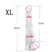 dong anal butt gape plug anus dildo lube but big lubricant ice heat sex 39