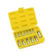 SAE Hex Bit Socket Set | 13pc Standard Allen Key Wrench 1/4" 3/8" 1/2" Drive