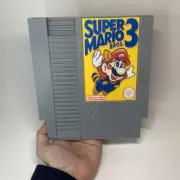 Giant NES cartridge 3D wall art | Super Mario Bros 3 | Gamer Room Decor