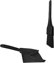 Perfeclan Mini Dustpan and Brush Set Shuffleboard Accessories,Handheld Brush, Easy Handling, Dust Pan Sweep Broom Cleaning Tools