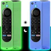 Silicone Remote Case (2Pcs, Nightglow) for Firestick 4K Max/Fire TV & Alexa Remo