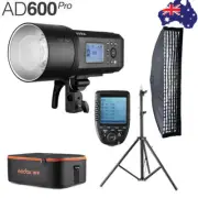 Godox AD600Pro 2.4G Outdoor Flash + Softbox + Stand+ CB-09 Case + XPro Trigger