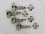4 Vintage NOS BLUM 105 Degree Self Close Slide-On Cabinet Hinges with Plates