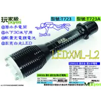 在飛比找蝦皮購物優惠-潛水手電筒-美國CREE-XML-L2-18W(瓦)LED手