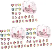 ibasenice 3 Sets Children's Jewel Toy DIY Fake Crystal Simulated Diamond Gems Toys DIY Fake Gems Toys Diamond Simulation Toy Artificial Diamond Gems Artificial Gems Fake Gem Model