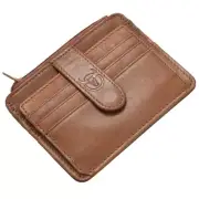 Men Wallet Business Card Holder leather pickup package bus card holder9545