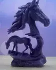 Handcrafted Horse Shaped Goats Milk Soap - Lavender Fragrance