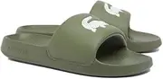[Lacoste] Men's SERVE SLIDE 1.0 125 1 CMA Sandals, Khaki, 27.0 cm