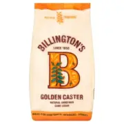 Billington's Golden Caster 1 kg - dissolves faster than white granulated sugar