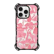 iPhone 16 Pro Bounce Case MagSafe Compatible Cheetah Paradise Pink