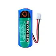 NEW CR17450E 3.0V 2200mAh Li-ion Battery with White Plug for Backup Power