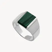 The Alchemist Malachite Ring