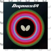 Butterfly Table Tennis Rubber Dignics 64 Back Soft High Tension Red Extra Thick