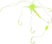 BESPORTBLE 1 Set Portable Fishing Hooks Reusable String Hooks for Freshwater Saltwater Fishing Compact Easy to Use Design