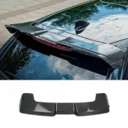 Fits For Honda CR-V CRV 2023-2025 Carbon Fiber Roof Boot Spoiler Wing Flap Trim