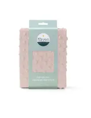[The Peanutshell] Dot Velour Soft Gentle Changing Pad Cover 88cm in Rose